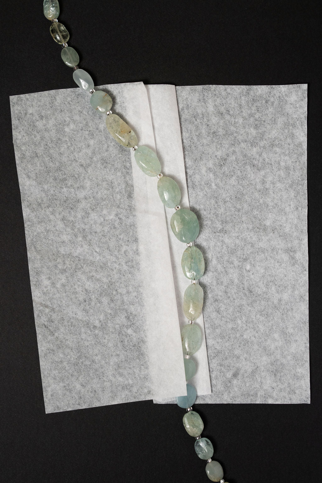Graduated Aquamarine Necklace