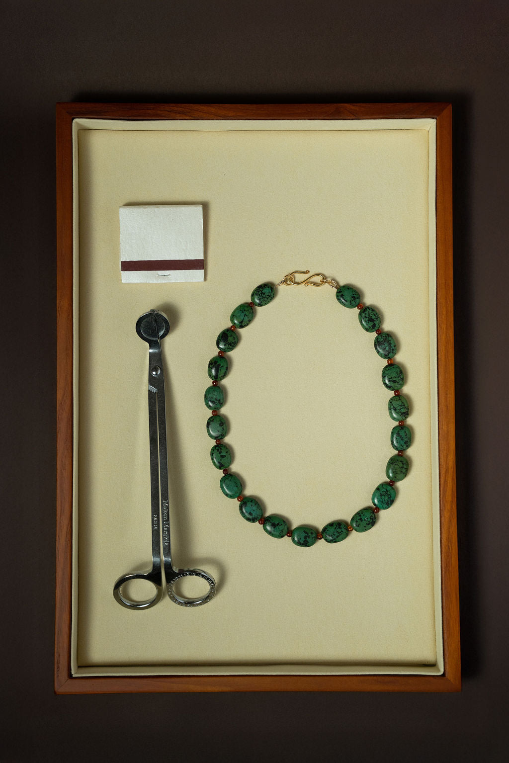 Turquoise & Garnet Necklace