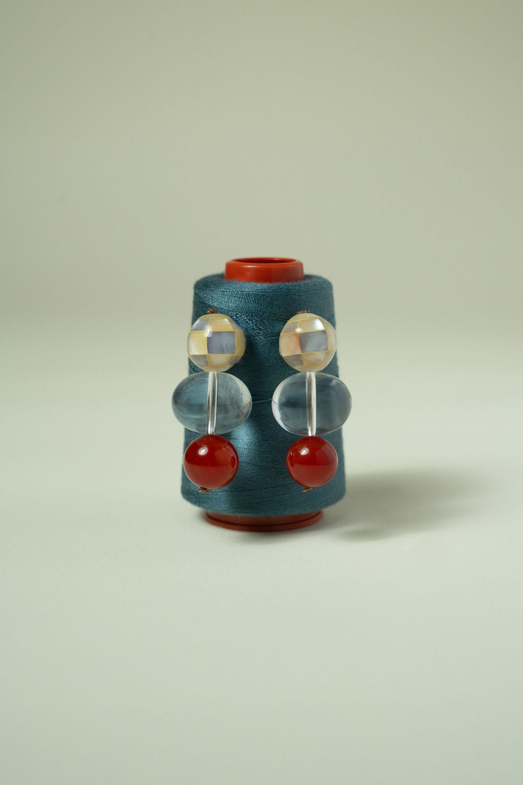 Mosaic Pearl Earring