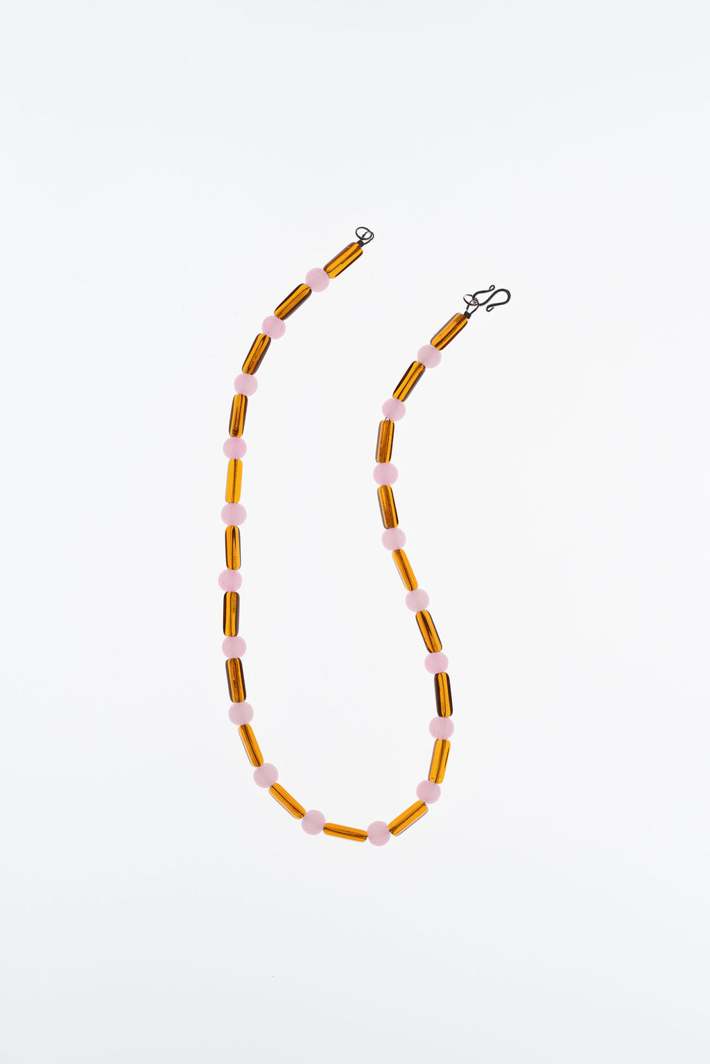 Purple & Czech Glass Necklace