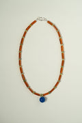 Czech glass & Lapis Necklace