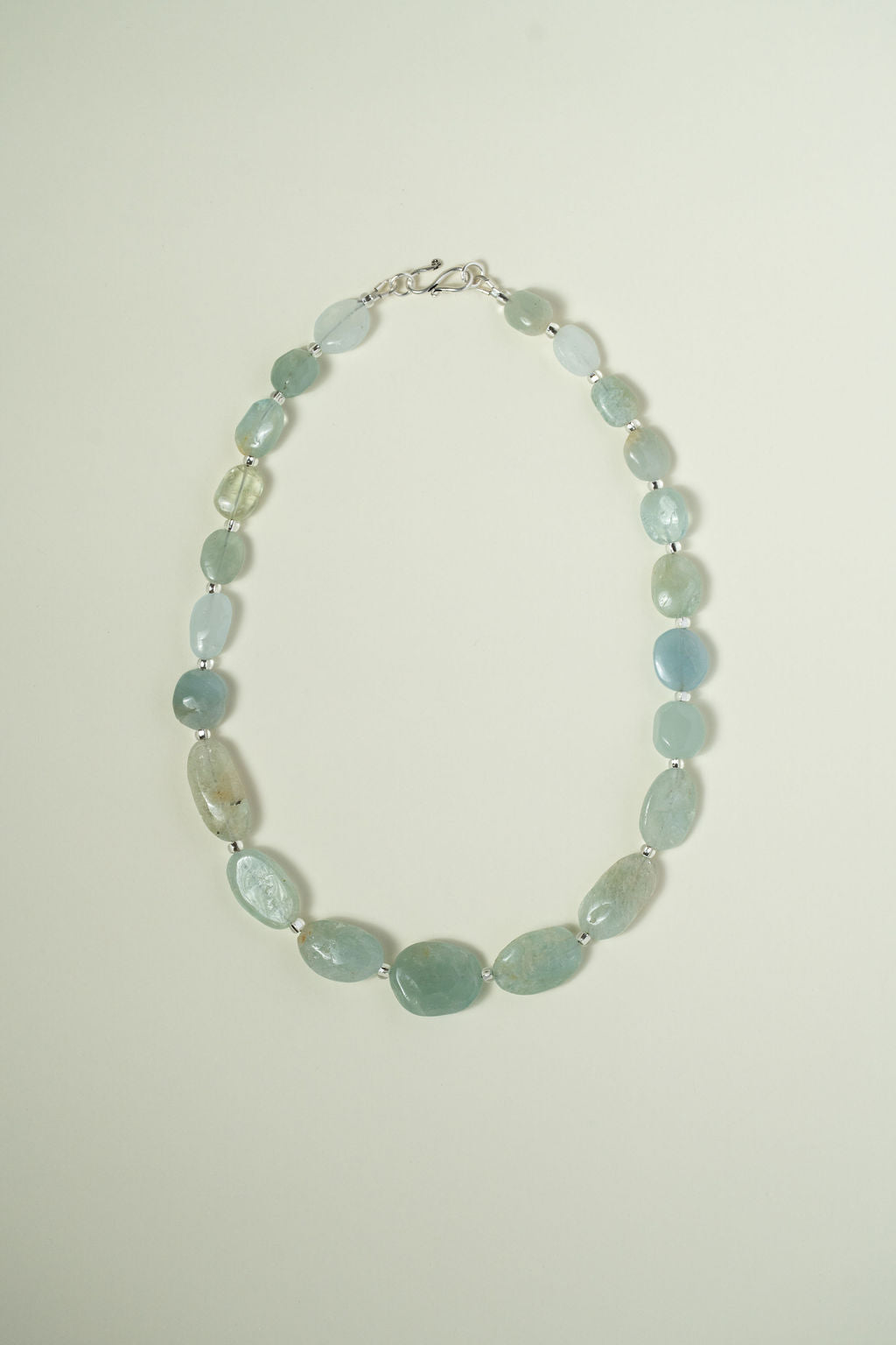 Graduated Aquamarine Necklace