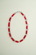 Quartz & Coral Necklace