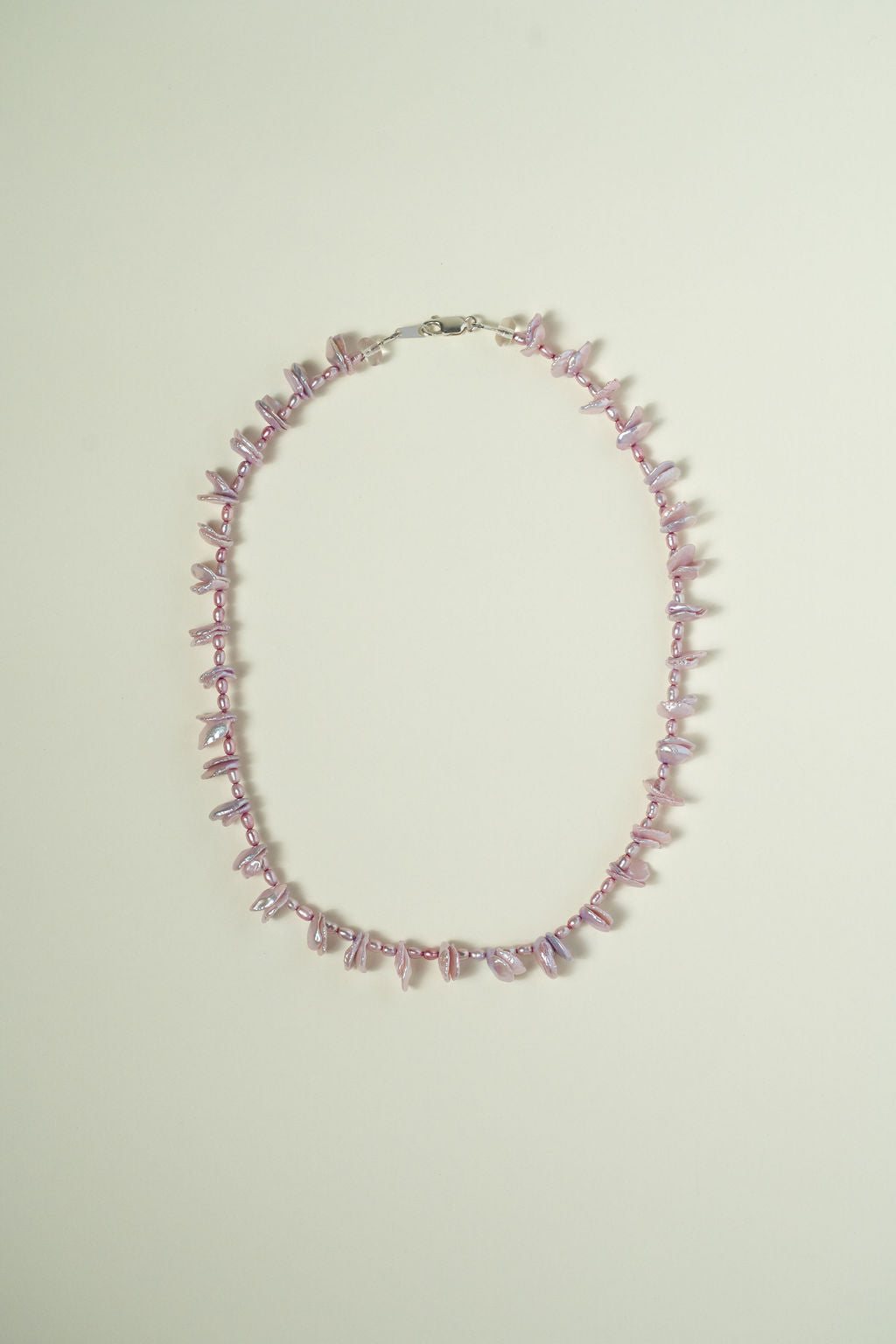 Purple Keshi Pearl Necklace
