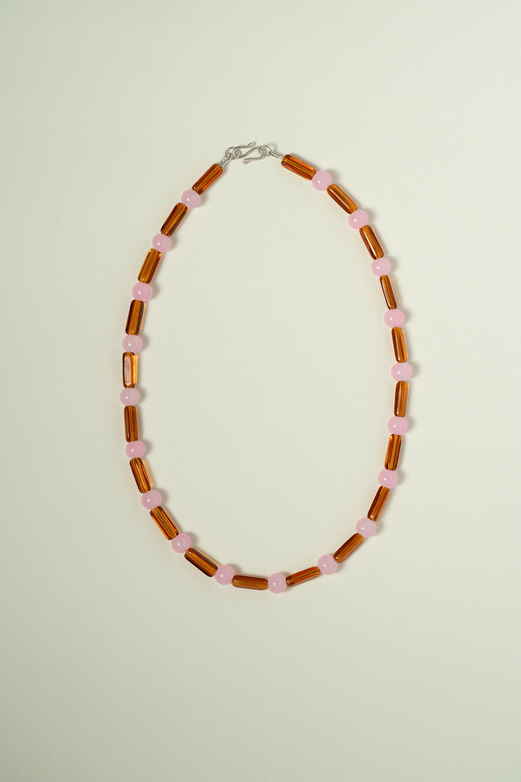 Purple & Czech Glass Necklace