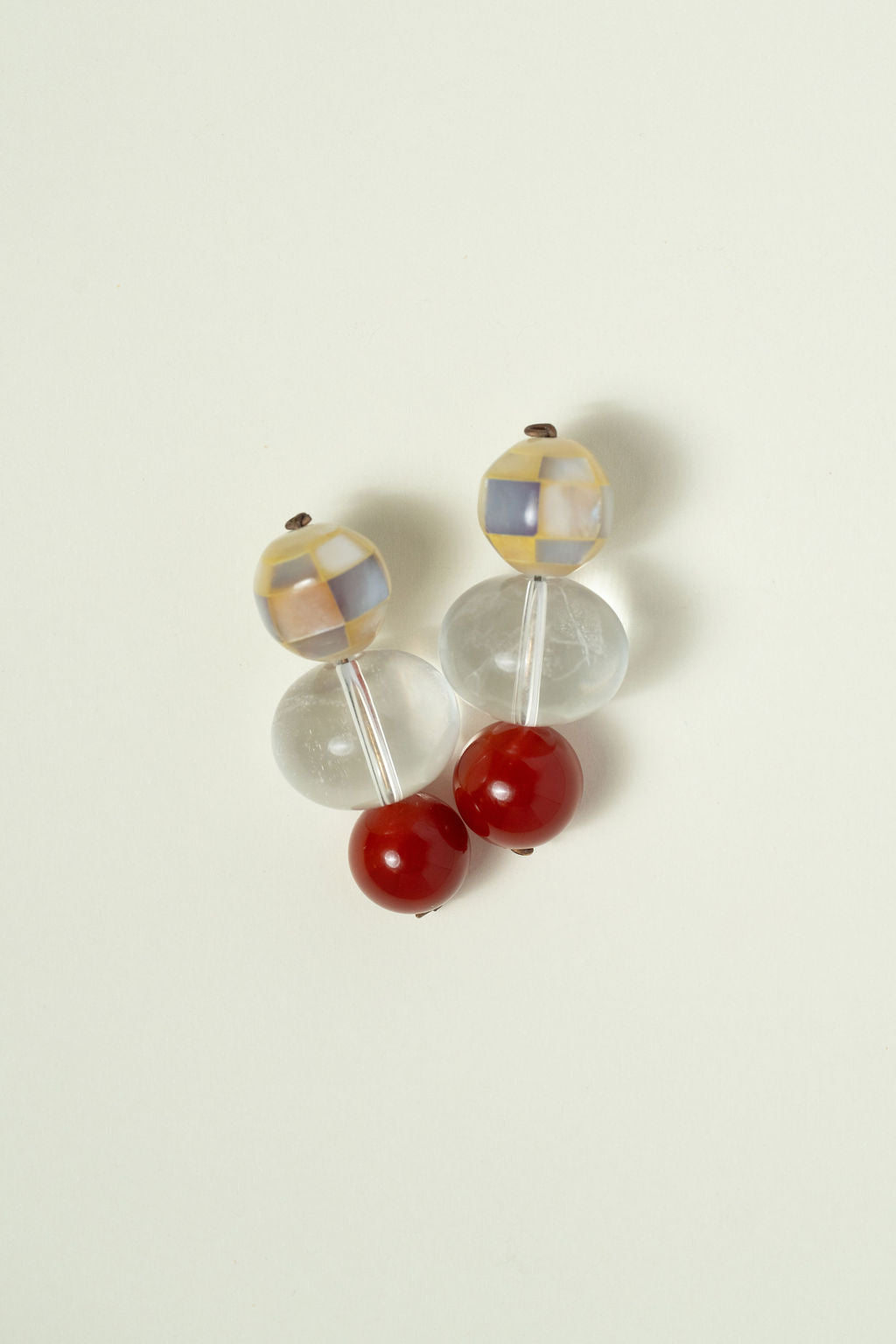 Mosaic Pearl Earring