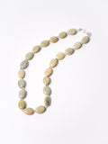 Butter Jade & Mirror Necklace