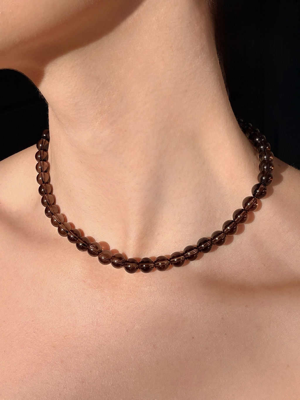 Small Smoky Quartz Necklace