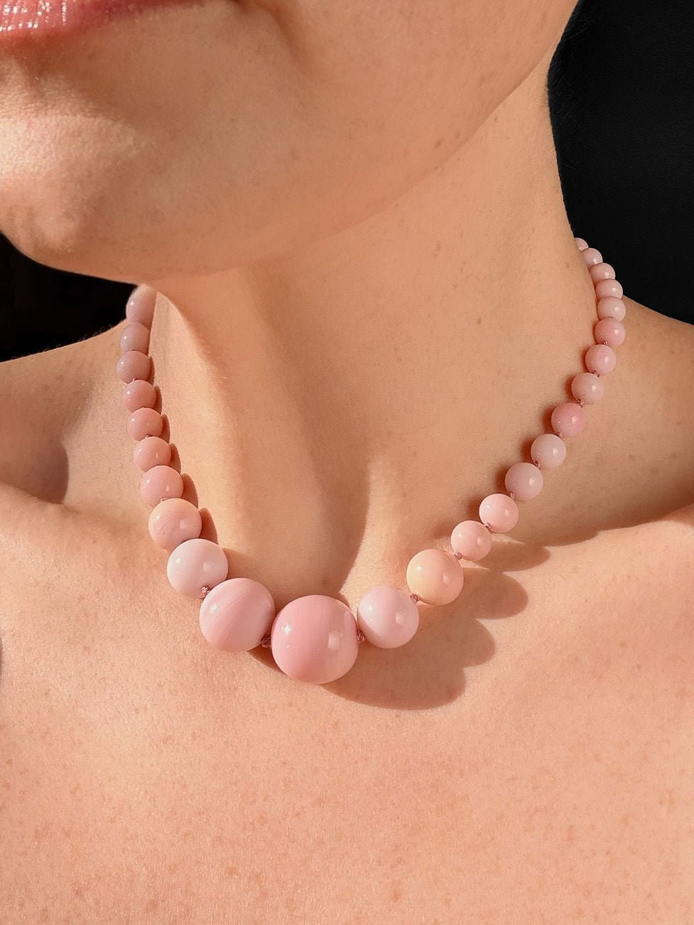 French Porcelain Necklace