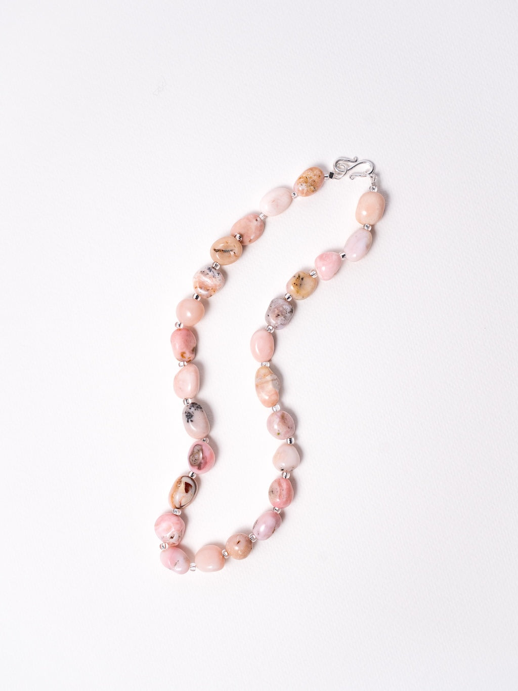 Peruvian Pink Opal Necklace