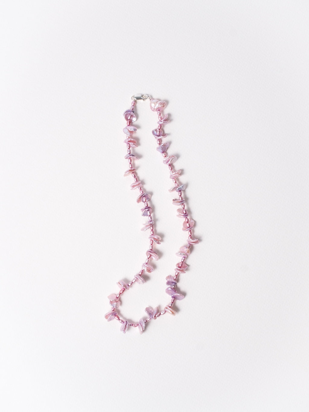Purple Keshi Pearl Necklace