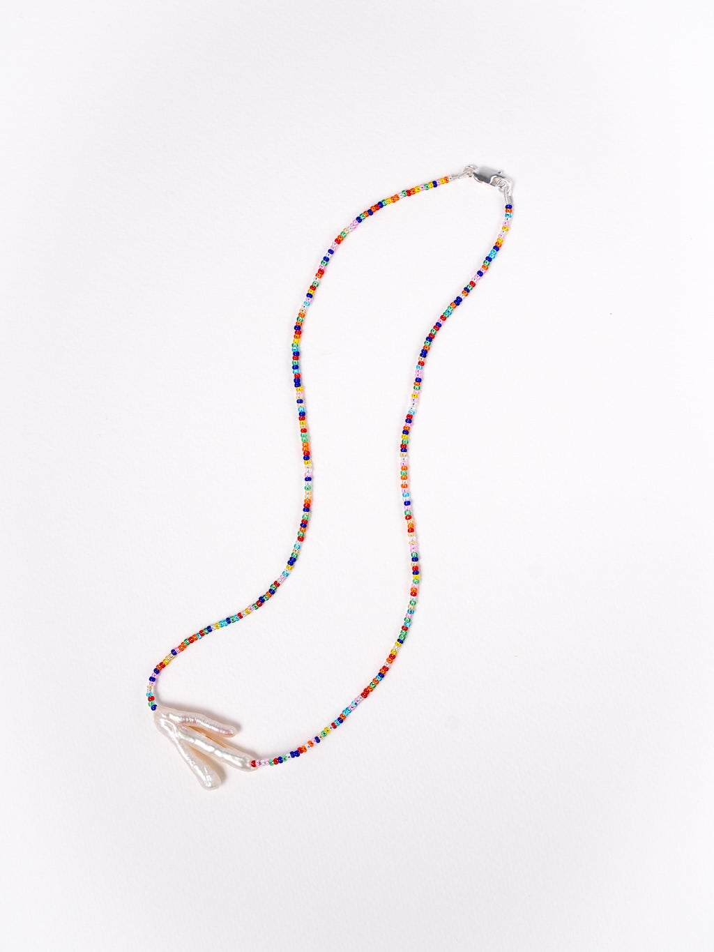 Czech Keshi Pearl Necklace