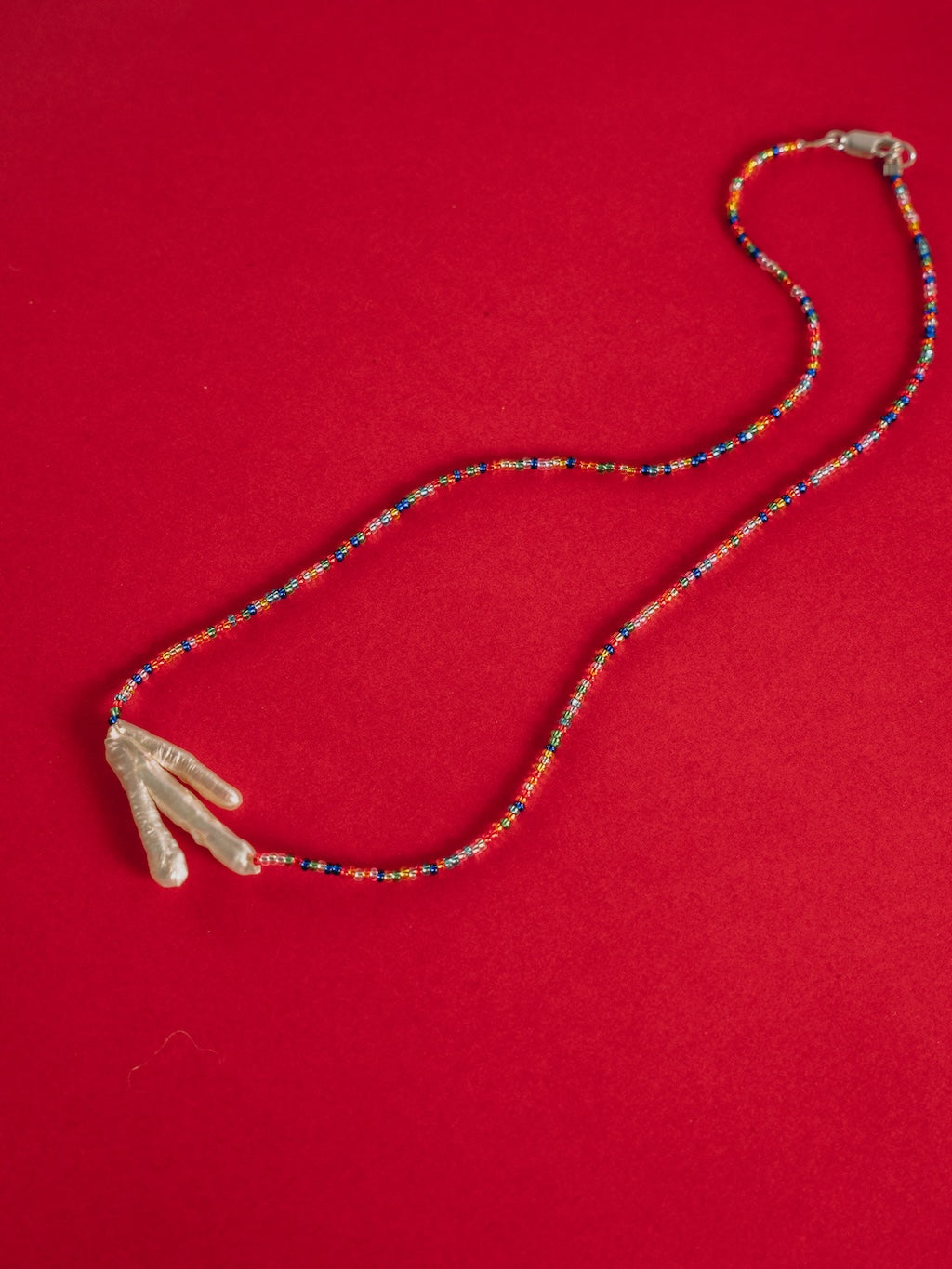 Czech Keshi Pearl Necklace