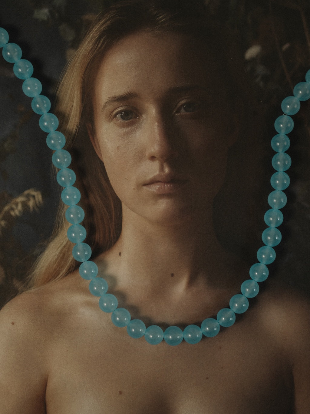 Cornflower Jade Necklace