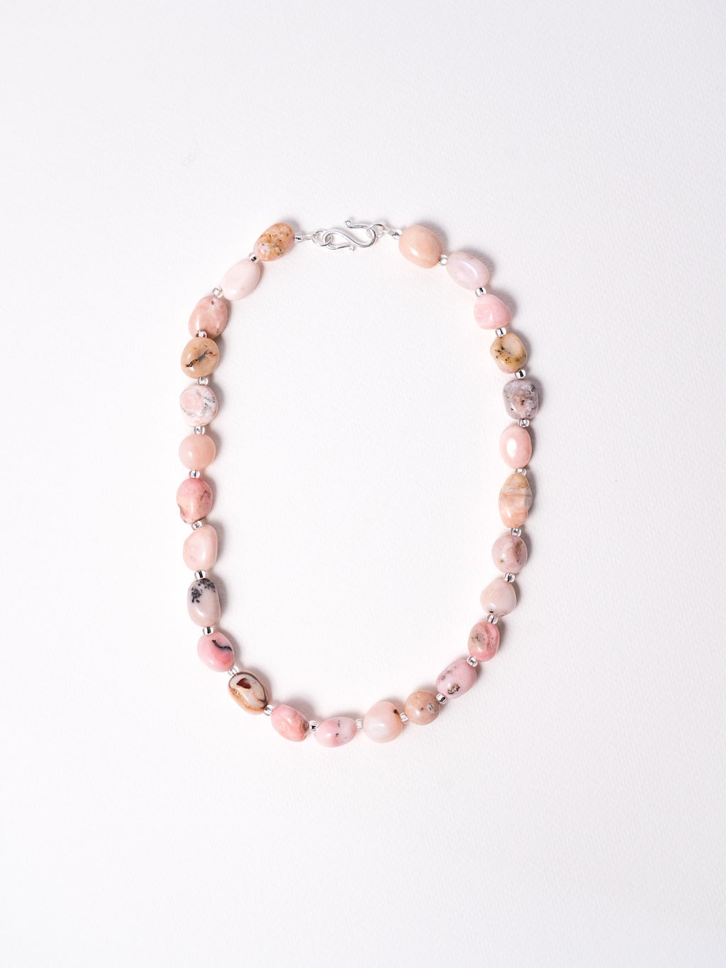 Peruvian Pink Opal Necklace