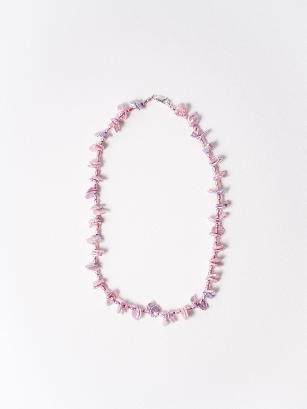 Purple Keshi Pearl Necklace